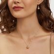 SOUTH SEA PEARL AND DIAMOND GOLD NECKLACE - PEARL PENDANTS - PEARL JEWELRY