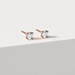 BOUCLES D'OREILLES DIAMANTS 0,33 CT - PUCES D'OREILLES EN DIAMANT - BOUCLES D'OREILLES