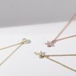 BEZEL DIAMOND PENDANT IN YELLOW GOLD - DIAMOND NECKLACES - NECKLACES