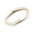 SCHLICHTER EHERING MIT DETAILS AUS 14KT GELBGOLD - TRAURINGE FÜR DAMEN - TRAURINGE