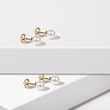 PEARL EARRINGS IN 14KT GOLD - PEARL EARRINGS - PEARL JEWELLERY