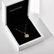 DIAMOND MEDALLION PENDANT IN YELLOW GOLD - DIAMOND NECKLACES - NECKLACES