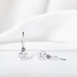 CHILDREN'S DIAMOND EARRINGS IN WHITE GOLD - CHILDREN'S EARRINGS - EARRINGS