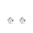 KLASSISCHE DIAMANTOHRSTECKER IN WEISSGOLD - OHRSTECKER DIAMANT - OHRRINGE