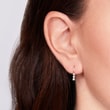 DIAMOND EARRINGS IN ROSE GOLD - DIAMOND EARRINGS - 