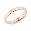 DAMENTRAURING MIT ZARTEM MUSTER AUS 14KT ROSÉGOLD - TRAURINGE FÜR DAMEN - TRAURINGE