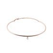 ARMBAND MIT DIAMANT IN 14 KT ROSÉGOLD - ARMBÄNDER MIT DIAMANTEN - ARMBÄNDER