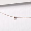 CLASSIC DIAMOND PENDANT IN ROSE GOLD - DIAMOND NECKLACES - NECKLACES