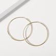 HOOP EARRINGS IN YELLOW GOLD - YELLOW GOLD EARRINGS - EARRINGS