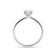 VERLOBUNGSRING MIT 1 CT DIAMANT IM OVALSCHLIFF IN WEISSGOLD - SOLITÄRVERLOBUNGSRINGE - VERLOBUNGSRINGE