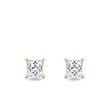 OHRSTECKER MIT LABOR-DIAMANTEN IN GELBGOLD - OHRSTECKER DIAMANT - OHRRINGE