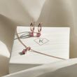 TOURMALINE ROSE GOLD SET - GEMSTONE SETS - FINE JEWELRY