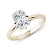 BAGUE EN OR ET DIAMANT TAILLE RADIANT - BAGUES AVEC DIAMANTS DE SYNTHÈSE - BAGUES DE FIANÇAILLES