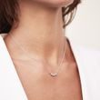 LUXURY DIAMOND NECKLACE IN WHITE GOLD - DIAMOND NECKLACES - NECKLACES