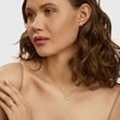 HALF CARAT LAB GROWN DIAMOND WHITE GOLD NECKLACE - DIAMOND JEWELRY - FINE JEWELRY