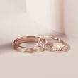 Brilliant Ring Made of Rose Gold
