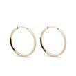 BOUCLES D'OREILLES CRÉOLES 25MM EN OR JAUNE - BOUCLES D'OREILLES EN OR JAUNE - BOUCLES D'OREILLES