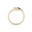 0,5CT DIAMOND RING IN YELLOW GOLD - BRILLIANT CUT DIAMOND ENGAGEMENT RINGS - ENGAGEMENT RINGS