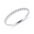 HALBER EWIGKEITSRING AUS WEISSGOLD MIT DIAMANT - TRAURINGE FÜR DAMEN{% if category.pathNames[0] != product.category.name %} - {% endif %}