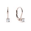 DIAMOND EARRINGS IN ROSE GOLD - DIAMOND EARRINGS - EARRINGS