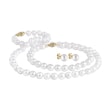 PEARL JEWELRY SET IN YELLOW GOLD - PEARL SETS{% if category.pathNames[0] != product.category.name %} - {% endif %}