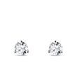 LAB-GROWN DIAMOND STUD EARRINGS IN WHITE GOLD - DIAMOND STUD EARRINGS - EARRINGS