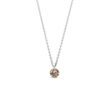 DANCING CHAMPAGNE DIAMOND NECKLACE IN WHITE GOLD - DIAMOND NECKLACES - NECKLACES