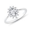 LUXUSNÍ PRSTEN KATE S DIAMANTY V BÍLÉM ZLATĚ - DIAMANTOVÉ ZÁSNUBNÍ PRSTENY - ZÁSNUBNÍ PRSTENY