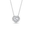 HERZ-HALSKETTE MIT DIAMANTEN IN WEISSGOLD - KETTEN MIT DIAMANTEN - KETTEN