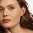 EAR CUFF MIT KETTE UND DIAMANT IN WEISSGOLD - EAR CUFFS - OHRRINGE