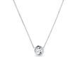 COLLIER D'OR BLANC AVEC DIAMANT - COLLIERS AVEC DIAMANTS - COLLIERS