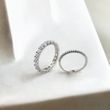 ANNEAU DE MARIAGE EN OR BLANC AVEC DIAMANTS - ALLIANCES DE MARIAGE FEMMES - ALLIANCES DE MARIAGE