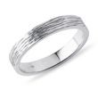 BAGUE DE MARIAGE POUR HOMMES EN OR BLANC - ALLIANCES DE MARIAGE HOMMES - ALLIANCES DE MARIAGE