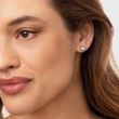 SKY BLUE TOPAZ STUDS IN WHITE GOLD - TOPAZ EARRINGS - EARRINGS