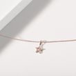 DIAMANTANHÄNGER IN STERNFORM AUS ROSÉGOLD - ANHÄNGER - KETTEN