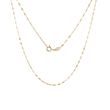50 CM GOLD LIP CHAIN NECKLACE - GOLD CHAINS - NECKLACES