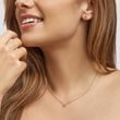 TOURMALINE AND DIAMOND HEART SET IN ROSE GOLD - GEMSTONE SETS - FINE JEWELRY