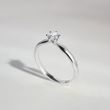 ENGAGEMENT RING IN WHITE GOLD WITH BRILLIANT - BRILLIANT CUT DIAMOND ENGAGEMENT RINGS - ENGAGEMENT RINGS