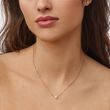 FRESHWATER PEARL NECKLACE IN ROSE GOLD - PEARL PENDANTS - PEARL JEWELLERY