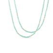 BRIGHT EMERALD NECKLACE IN YELLOW GOLD - MINERAL NECKLACES - NECKLACES