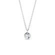 PENDENTIF D'OR BLANC AVEC DIAMANTS - COLLIERS AVEC DIAMANTS - COLLIERS