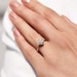 1CT LAB GROWN DIAMOND RING IN ROSE GOLD - RINGS WITH LAB-GROWN DIAMONDS - ENGAGEMENT RINGS