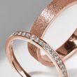 DIAMOND WEDDING RING IN ROSE GOLD - WOMEN'S WEDDING RINGS - WEDDING RINGS