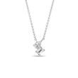 DIAMANTHALSKETTE AUS 14KT WEISSGOLD - KETTEN MIT DIAMANTEN - KETTEN