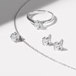 KLASSISCHE DIAMANTOHRSTECKER IN WEISSGOLD - OHRSTECKER DIAMANT - OHRRINGE