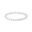 MINIMALIST PEARL BRACELET ON ELASTIC BAND - PEARL BRACELETS - PEARL JEWELRY