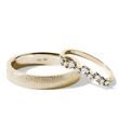 DIAMOND WEDDING RING SET IN YELLOW GOLD - YELLOW GOLD WEDDING SETS - WEDDING RINGS