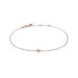 KINDERARMBAND MIT MORGANIT IN ROSEGOLD - KINDER ARMBÄNDER - ARMBÄNDER