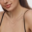 50 CM ROSE GOLD ROLO CHAIN - GOLD CHAINS - 