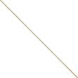 VENEZIANISCHE KINDERKETTE, 38 CM LANG, AUS GOLD - KINDER KETTEN - KETTEN